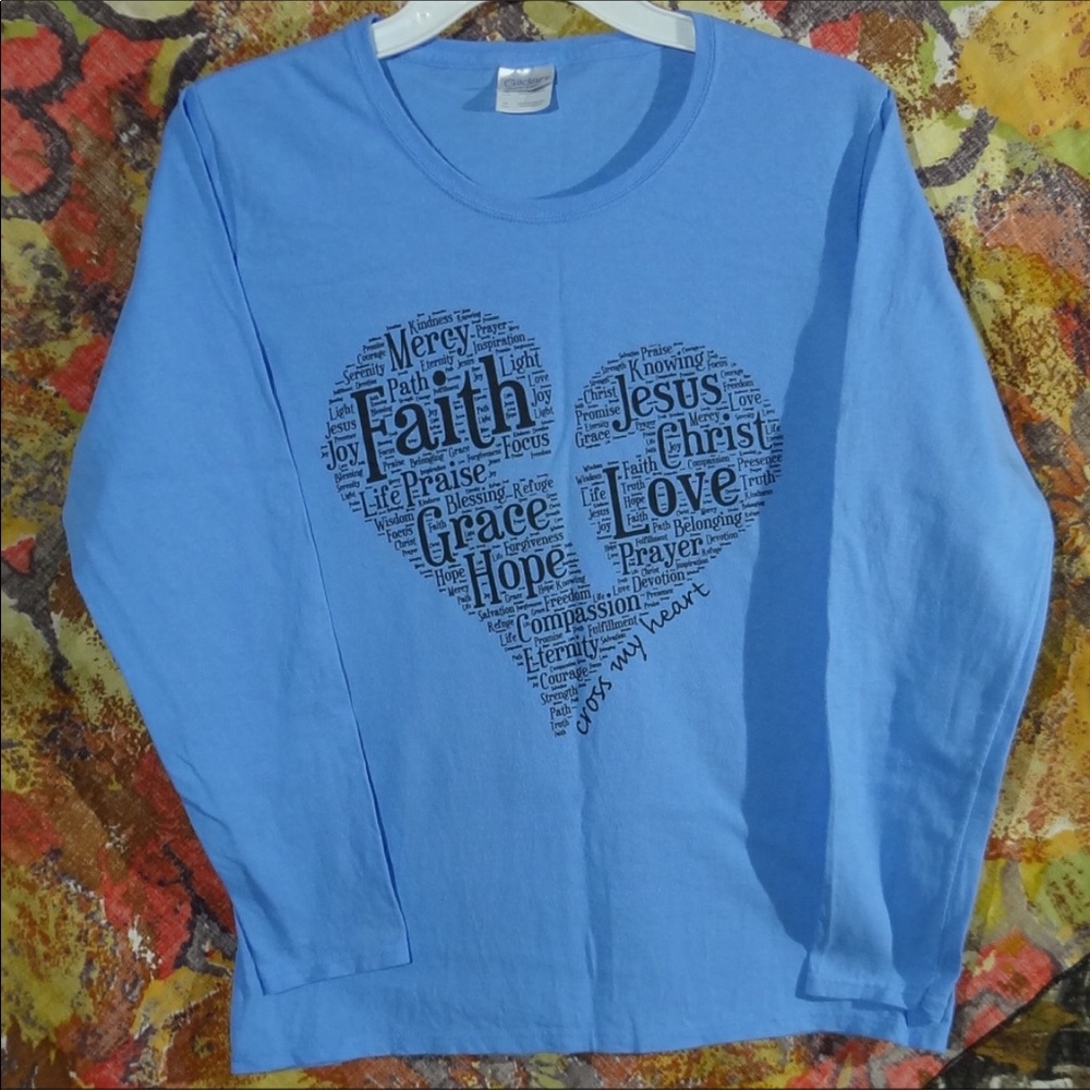 Christian Jesus Ladies GILDAN shirt